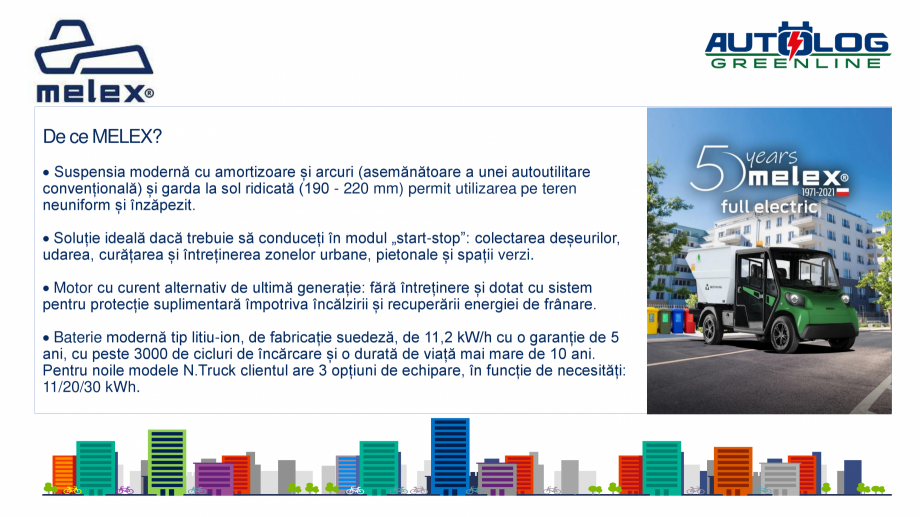 Pagina 7-Melex Romania- prezentare  Catalog, brosura Romana  înalte pentru transportul materialelor...