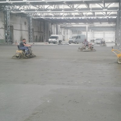 HIROS ROM Pardoseli industriale din beton elicopterizat - Pardoseli industriale din beton elicopterizat HIROS ROM