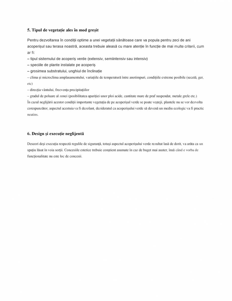 Pagina 3-Acoperișuri verzi - Greseli frecvente ODU GREEN ROOF Acoperis verde extensiv usor, Acoperis verde...