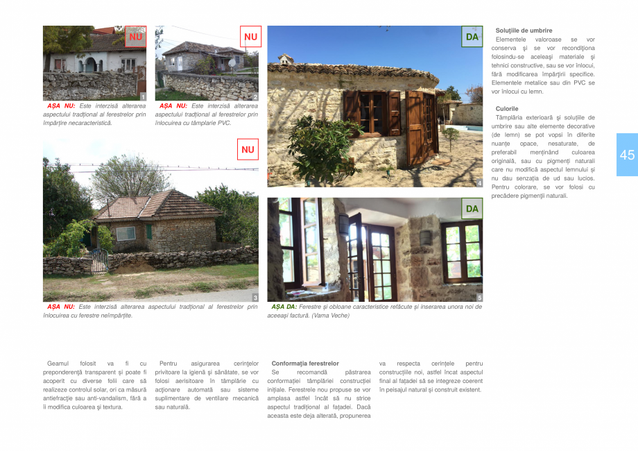 Pagina 47 - Zona Dobrogea de Sud - Ghid de arhitectura pentru incadrarea in specificul local din...