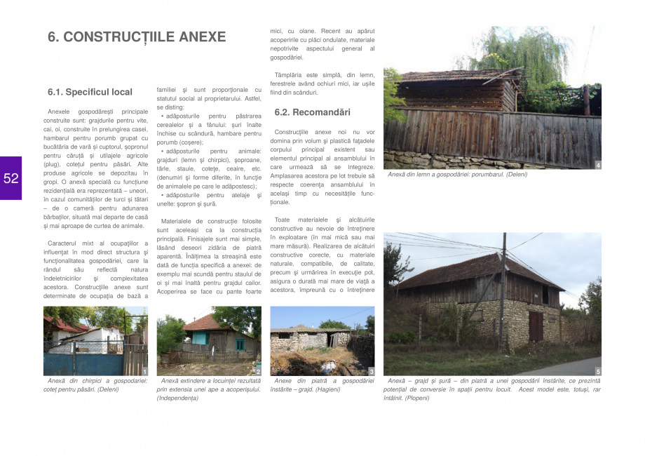Pagina 54 - Zona Dobrogea de Sud - Ghid de arhitectura pentru incadrarea in specificul local din...