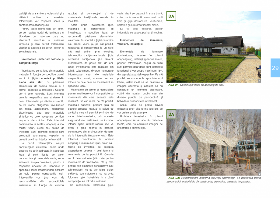 Pagina 31 - Zona Delta Dunarii - Ghid de arhitectura pentru incadrarea in specificul local din...