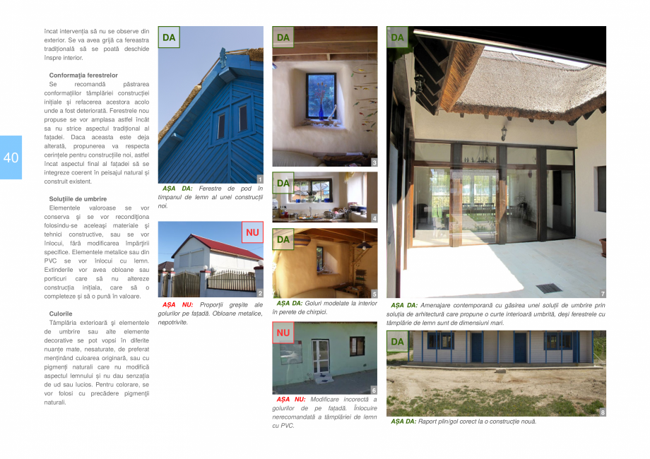 Pagina 42 - Zona Delta Dunarii - Ghid de arhitectura pentru incadrarea in specificul local din...