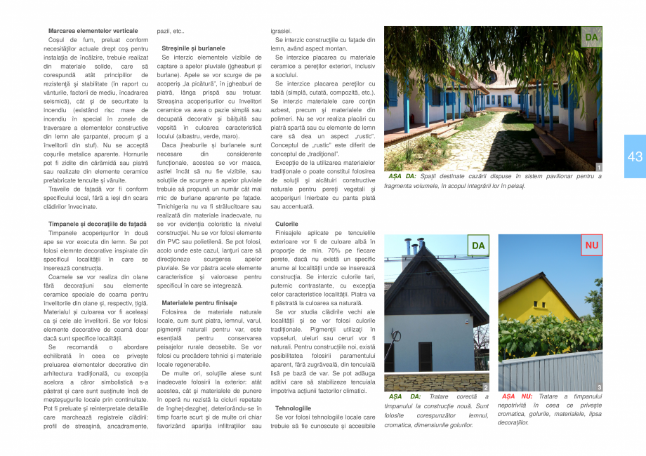 Pagina 45-Zona Delta Dunarii - Ghid de arhitectura pentru incadrarea in specificul local din mediul rural ...