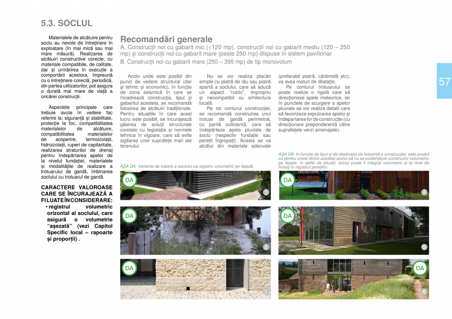 Pagina 57 - Zona Arges - Ghid de arhitectura pentru incadrarea in specificul local din mediul rural ...