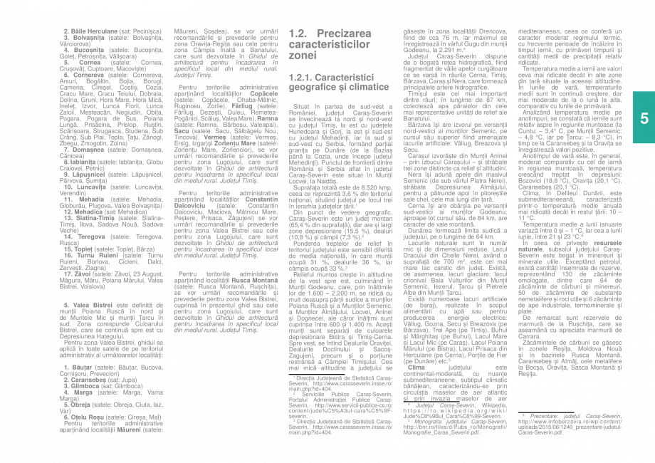 Pagina 7-Zona Caras Severin - Ghid de arhitectura pentru incadrarea in specificul local din mediul rural ...