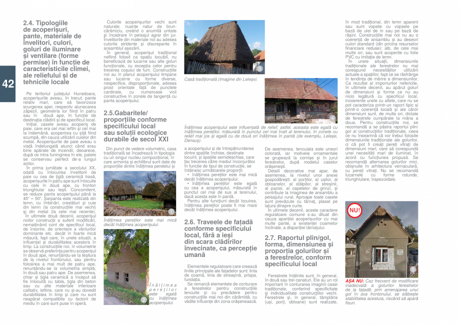Pagina 43-Zona Hunedoara - Ghid de arhitectura pentru incadrarea in specificul local din mediul rural  Ghid de...