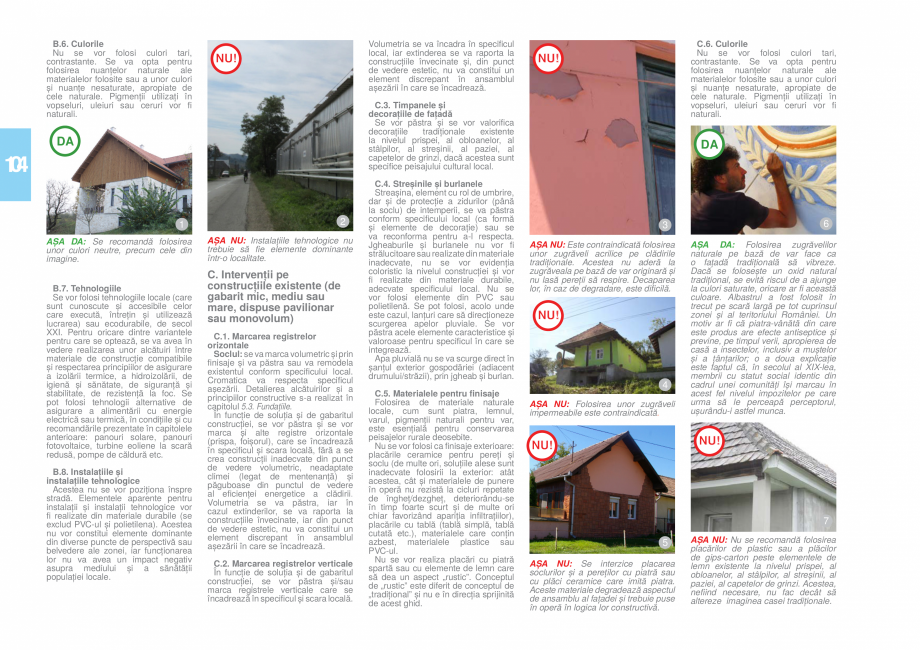 Pagina 105-Zona Hunedoara - Ghid de arhitectura pentru incadrarea in specificul local din mediul rural  Ghid de...