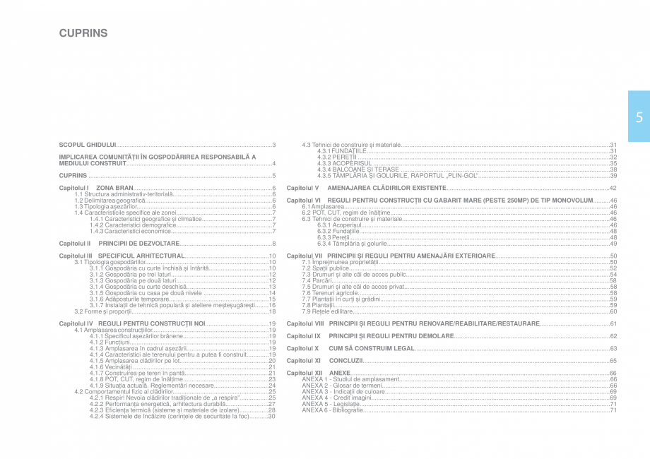 Pagina 7-Zona Bran - Ghid de arhitectura pentru incadrarea in specificul local din mediul rural    Ghid de...
