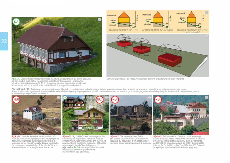 Pagina 24-Zona Bran - Ghid de arhitectura pentru incadrarea in specificul local din mediul rural    Ghid de...