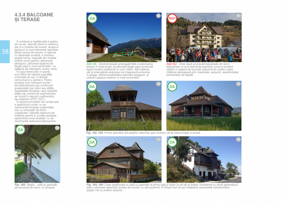 Pagina 40-Zona Bran - Ghid de arhitectura pentru incadrarea in specificul local din mediul rural    Ghid de...