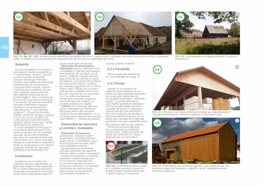 Pagina 50-Zona Bran - Ghid de arhitectura pentru incadrarea in specificul local din mediul rural    Ghid de...