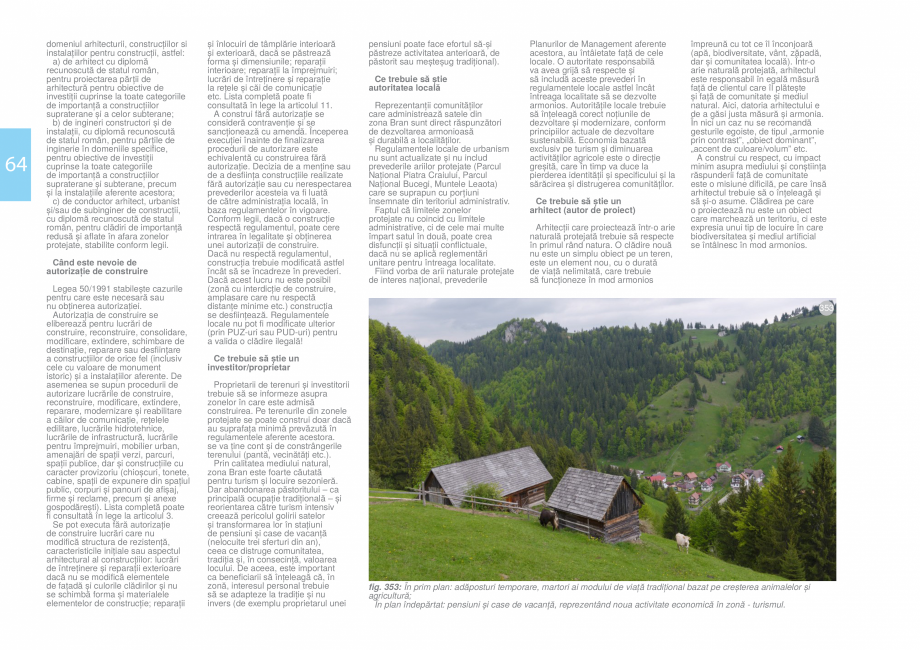 Pagina 66-Zona Bran - Ghid de arhitectura pentru incadrarea in specificul local din mediul rural    Ghid de...