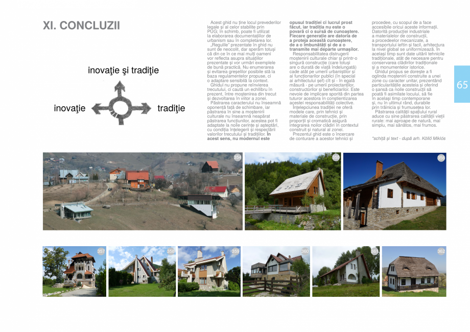 Pagina 67-Zona Bran - Ghid de arhitectura pentru incadrarea in specificul local din mediul rural    Ghid de...