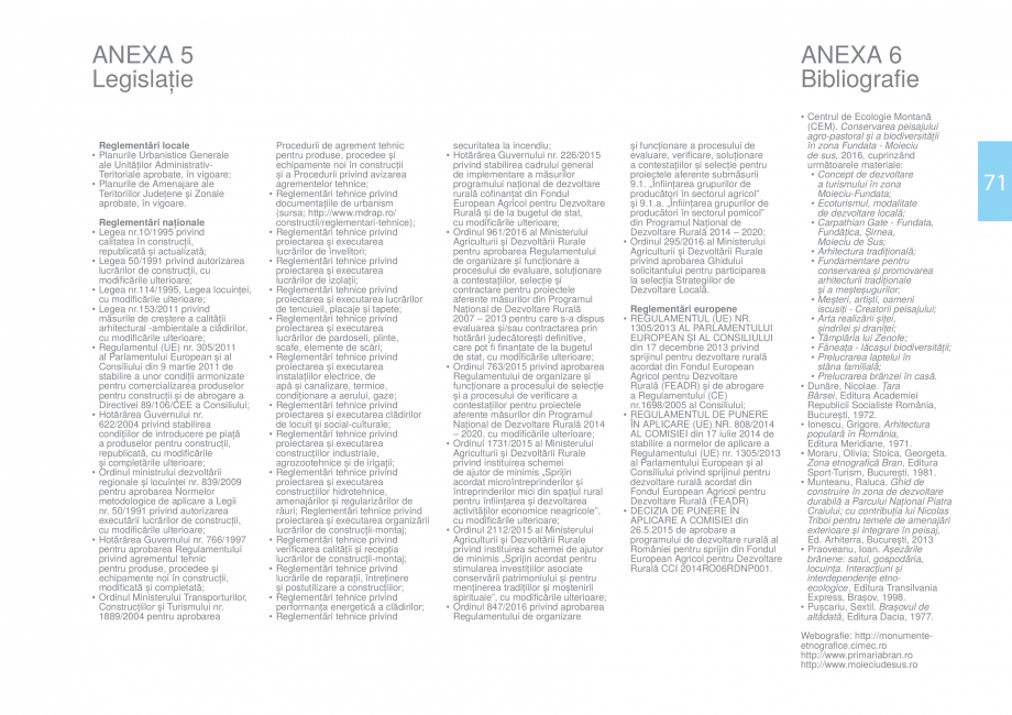 Pagina 73-Zona Bran - Ghid de arhitectura pentru incadrarea in specificul local din mediul rural    Ghid de...