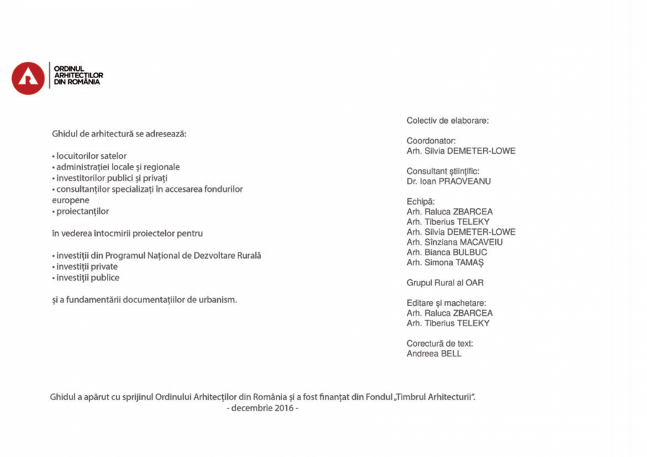 Pagina 2-Zona Tara Fagarasului - Ghid de arhitectura pentru incadrarea in specificul local din mediul rural  ...