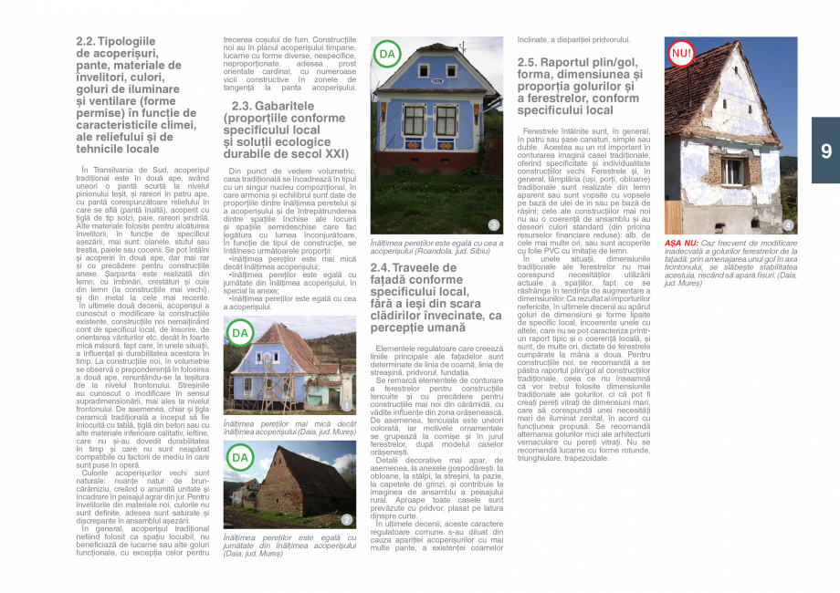 Pagina 11-Zona Saseasca - Ghid de arhitectura pentru incadrarea in specificul local din mediul rural  Ghid de ...