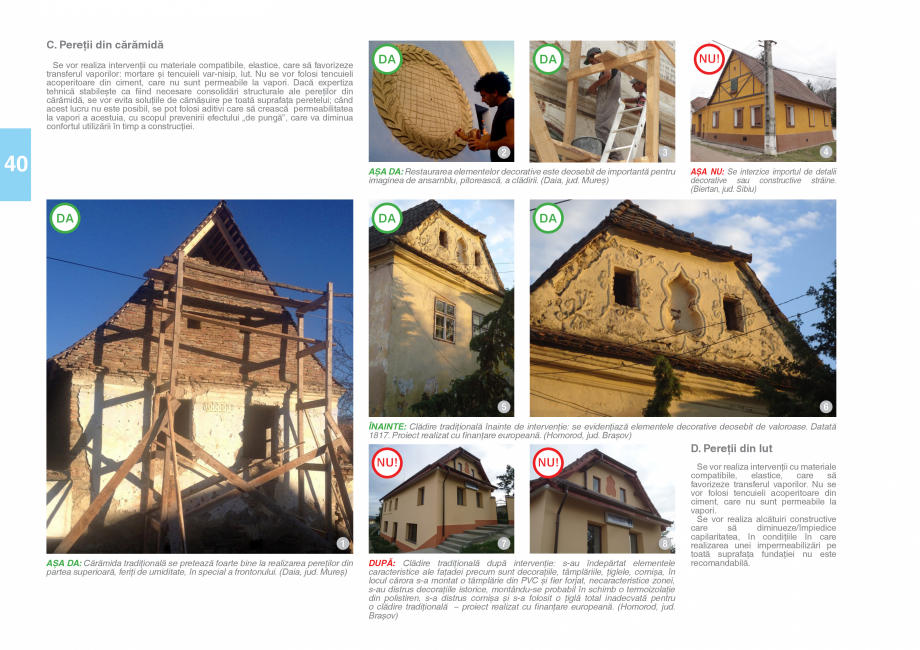 Pagina 42-Zona Saseasca - Ghid de arhitectura pentru incadrarea in specificul local din mediul rural  Ghid de ...