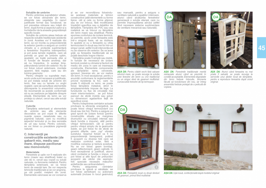 Pagina 47-Zona Saseasca - Ghid de arhitectura pentru incadrarea in specificul local din mediul rural  Ghid de ...