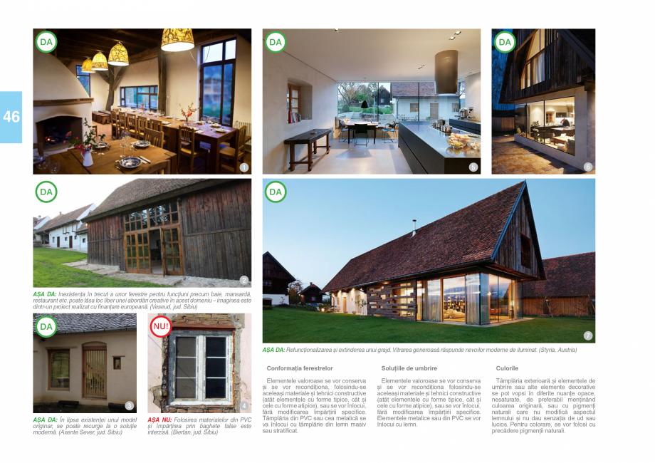Pagina 48-Zona Saseasca - Ghid de arhitectura pentru incadrarea in specificul local din mediul rural  Ghid de ...