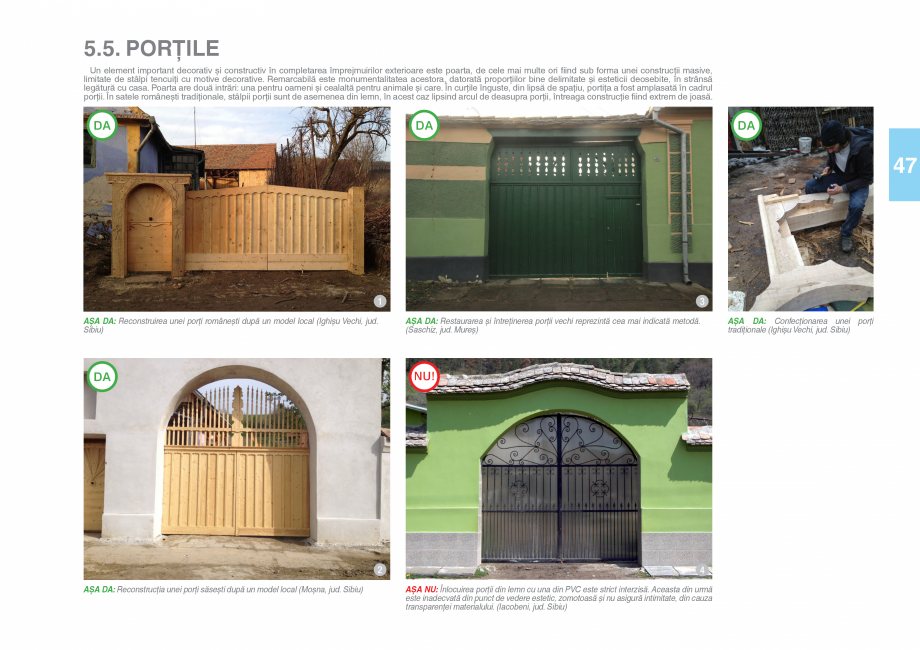 Pagina 49-Zona Saseasca - Ghid de arhitectura pentru incadrarea in specificul local din mediul rural  Ghid de ...