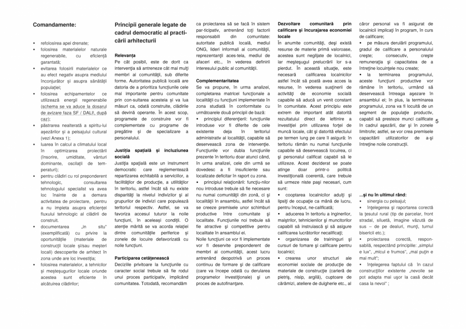 Pagina 5-Zona Secuime - Ghid de arhitectura pentru incadrarea in specificul local din mediul rural  Ghid de...
