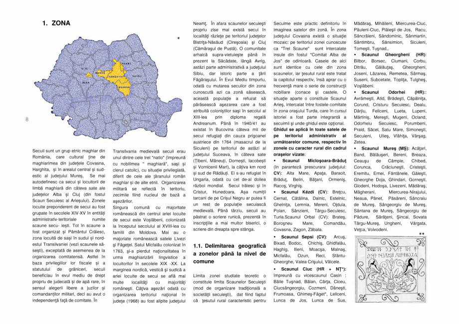Pagina 8-Zona Secuime - Ghid de arhitectura pentru incadrarea in specificul local din mediul rural  Ghid de...