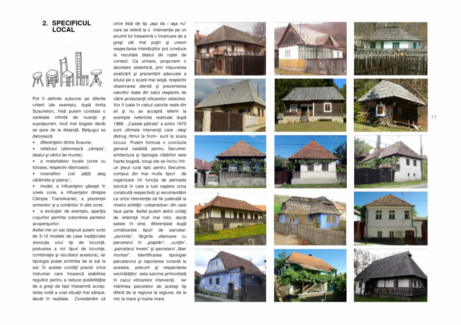 Pagina 11-Zona Secuime - Ghid de arhitectura pentru incadrarea in specificul local din mediul rural  Ghid de...