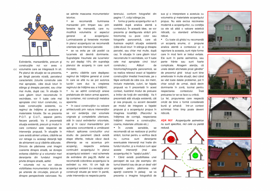 Pagina 44-Zona Secuime - Ghid de arhitectura pentru incadrarea in specificul local din mediul rural  Ghid de...