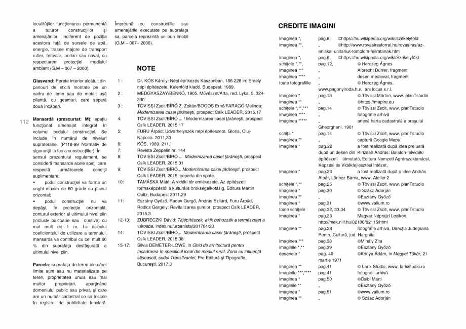 Pagina 110-Zona Secuime - Ghid de arhitectura pentru incadrarea in specificul local din mediul rural  Ghid de...