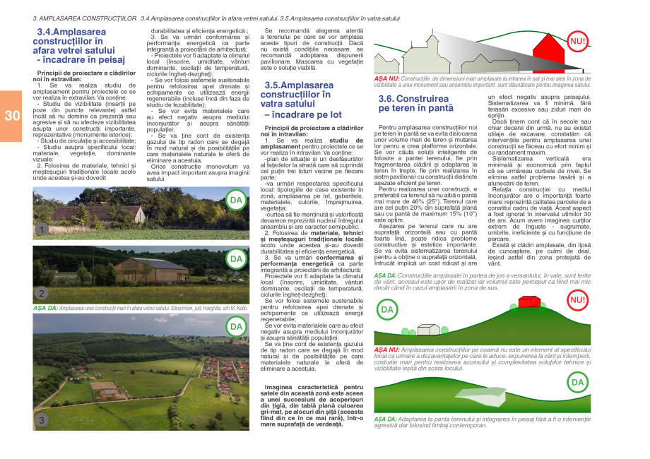 Pagina 32 - Zona Subcarpatica Buzau - Ghid de arhitectura pentru incadrarea in specificul local din ...
