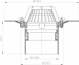 Desen tehnic: Receptor pentru acoperis necirculabil cu element clema HL62/5 HL Hutterer & Lechner - 