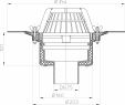 Desen tehnic: Receptor pentru acoperis necirculabil cu element clema HL62/7 HL Hutterer & Lechner - 