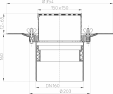 Desen tehnic: Receptor pentru acoperis circulabil cu element clema HL62B/5 HL Hutterer & Lechner - 