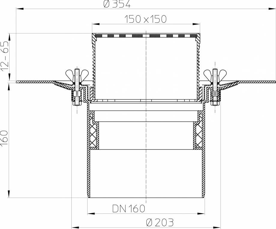Pagina 1-Desen tehnic: Receptor pentru acoperis circulabil cu element clema HL62B/5 HL Hutterer & Lechner...