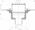 Desen tehnic: Receptor pentru acoperis circulabil cu element clema HL62B/7 HL Hutterer & Lechner - 
