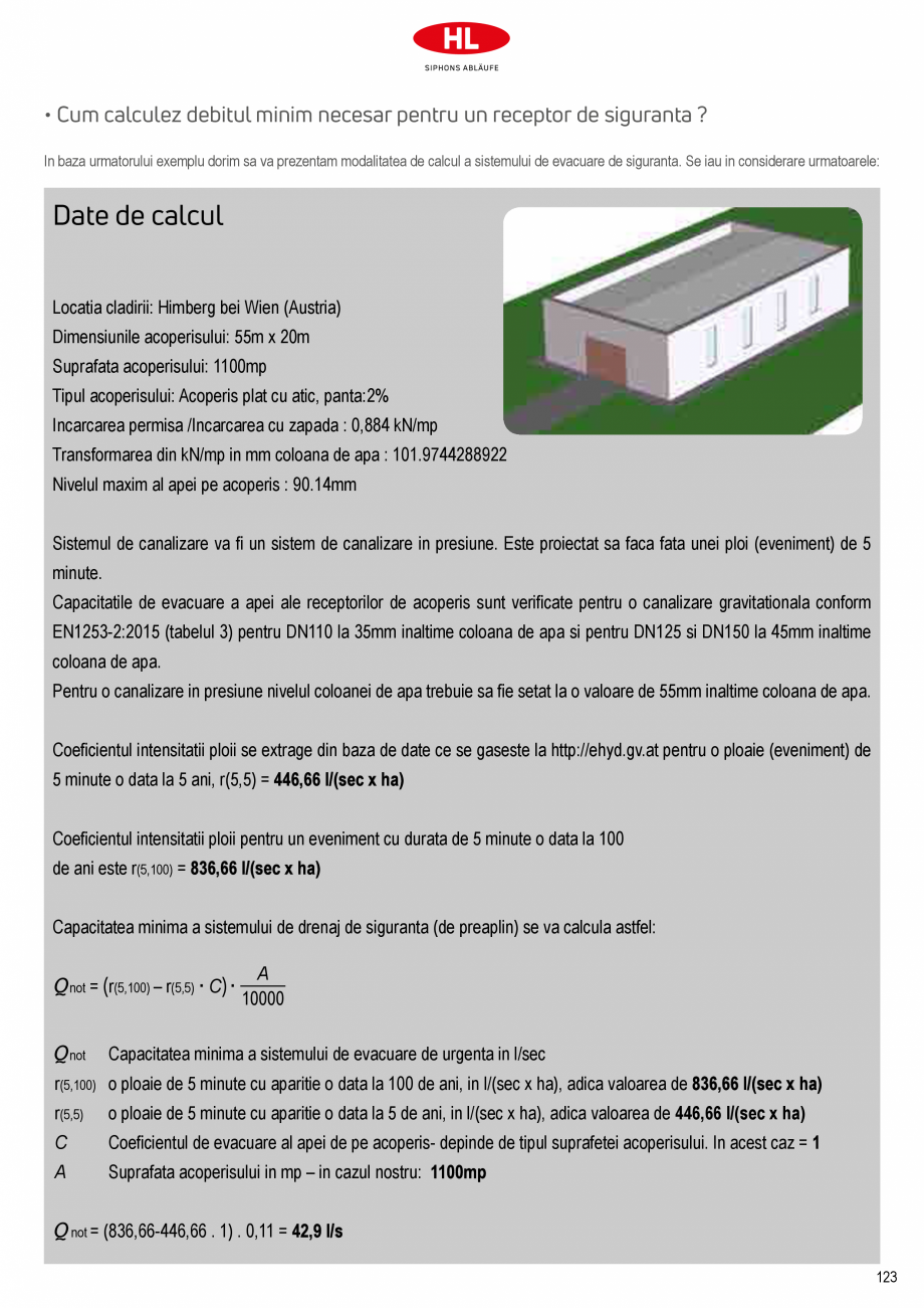 Pagina 25-Receptoare de scurgere pentru acoperis HL Hutterer & Lechner HL62.1, HL62.1B, HL62.1BF, HL62.1BH...