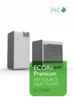 Pompa de căldură aerotermală - 2-17 kW PicoEnergy - ECOAir Premium WPL 2-17 kW