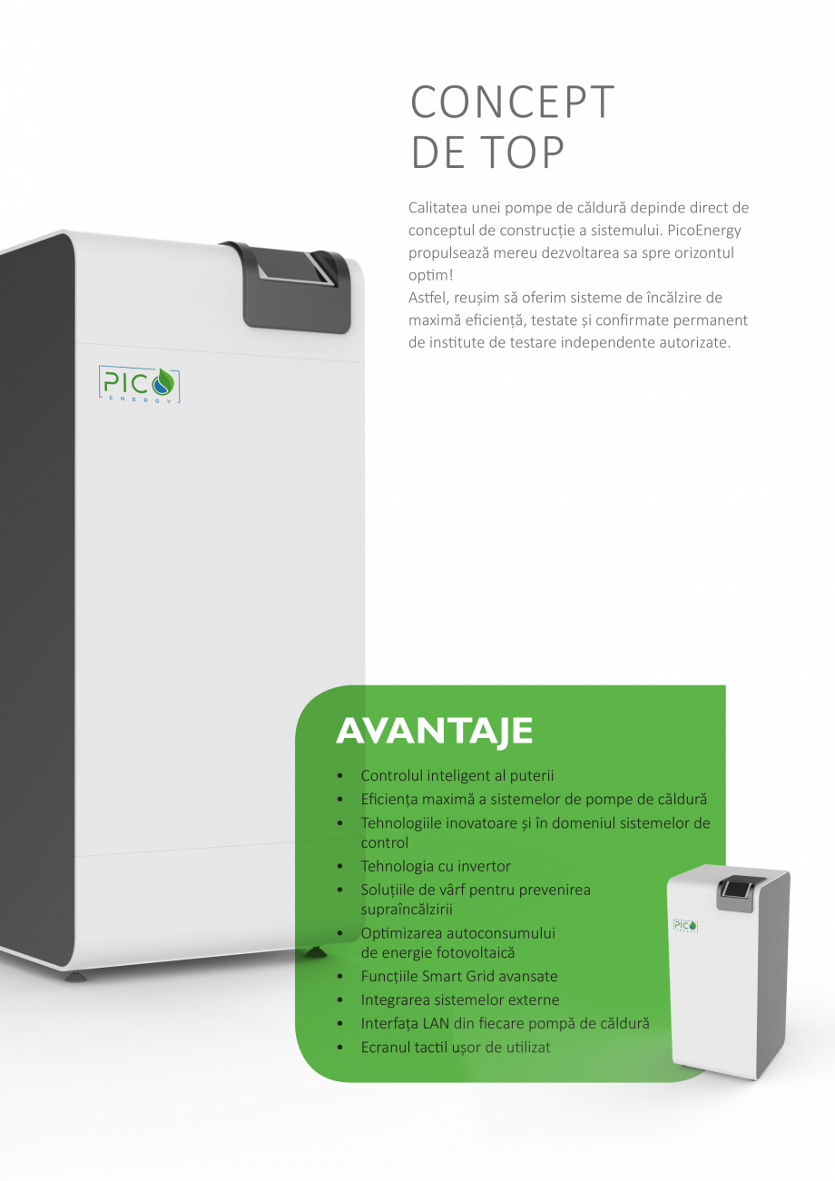 Pagina 5 - Pompa de căldură hidrotermală M-TEC RuralECO WPS-W412 Catalog, brosura Romana ieșiri ...