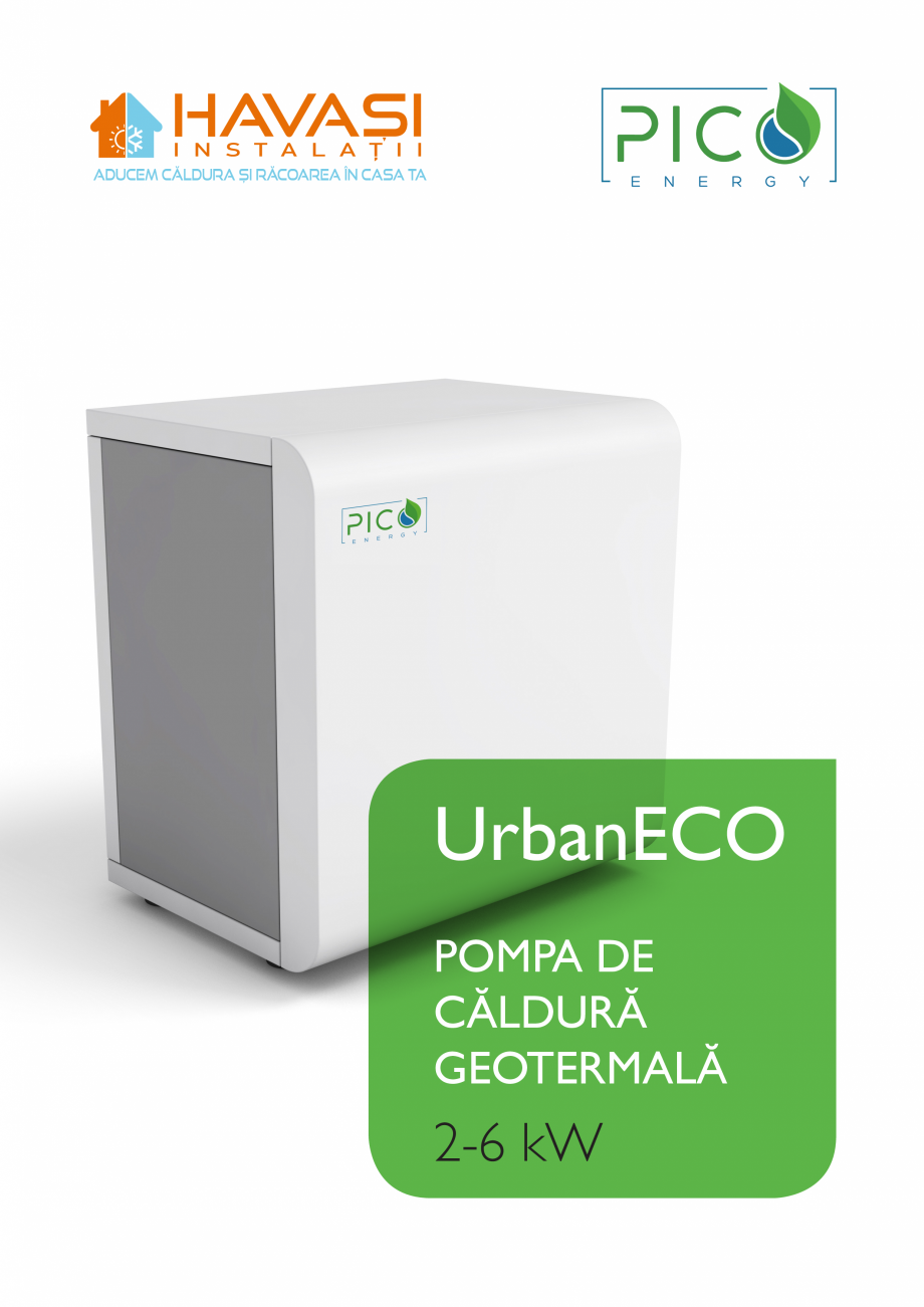 Pagina 1-Pompa de căldură hidrotermală M-TEC UrbanECO WPS-W26 Catalog, brosura Romana UrbanECO
POMPA DE...