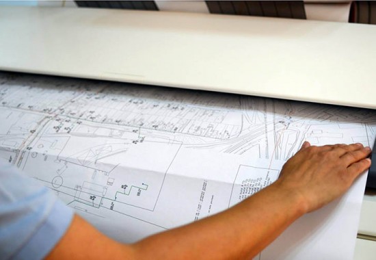 Servicii de printare si plotare planuri de constructii sau de arhitectura structura sau instalatii NOBILA CASA