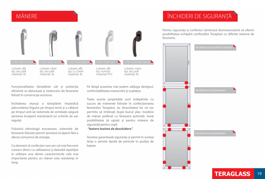 Pagina 21-Ferestre si usi din PVC  Catalog, brosura Romana 