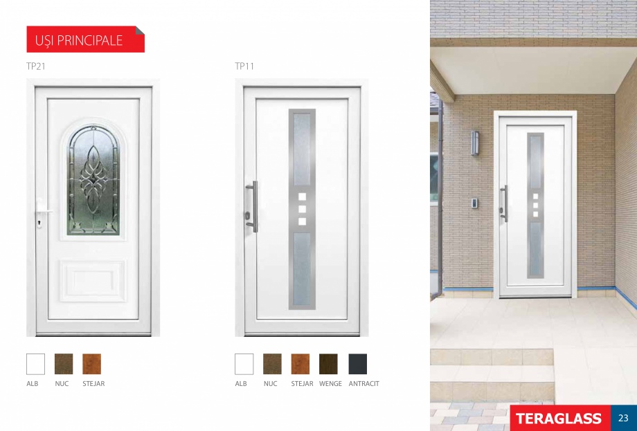Pagina 25-Ferestre si usi din PVC  Catalog, brosura Romana 