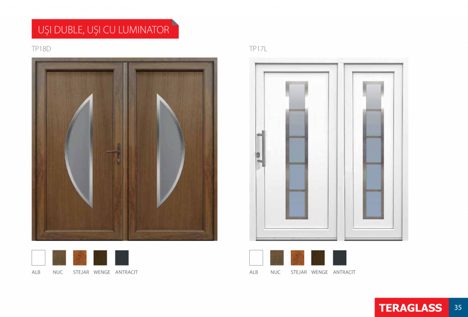 Pagina 37-Ferestre si usi din PVC  Catalog, brosura Romana 