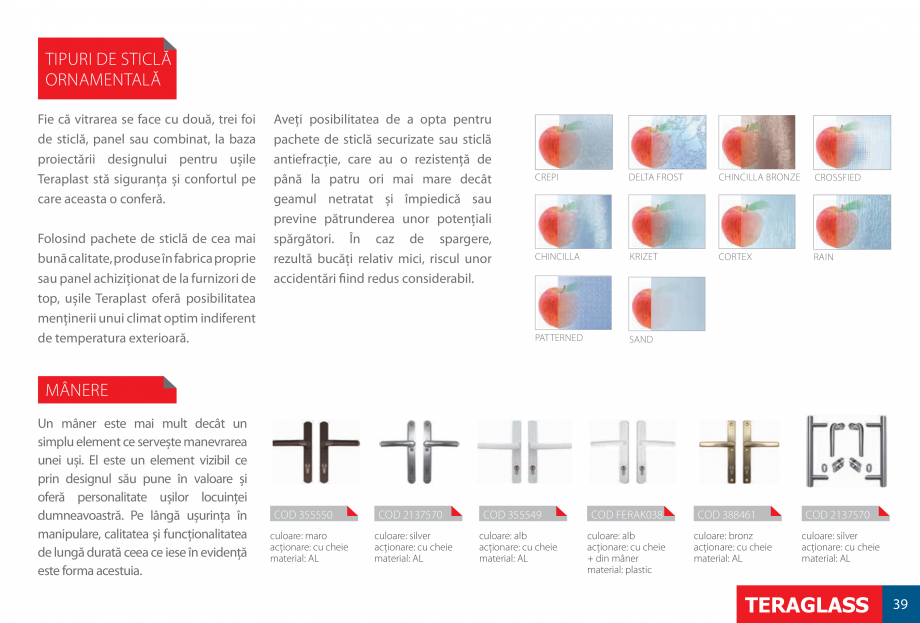 Pagina 41-Ferestre si usi din PVC  Catalog, brosura Romana 