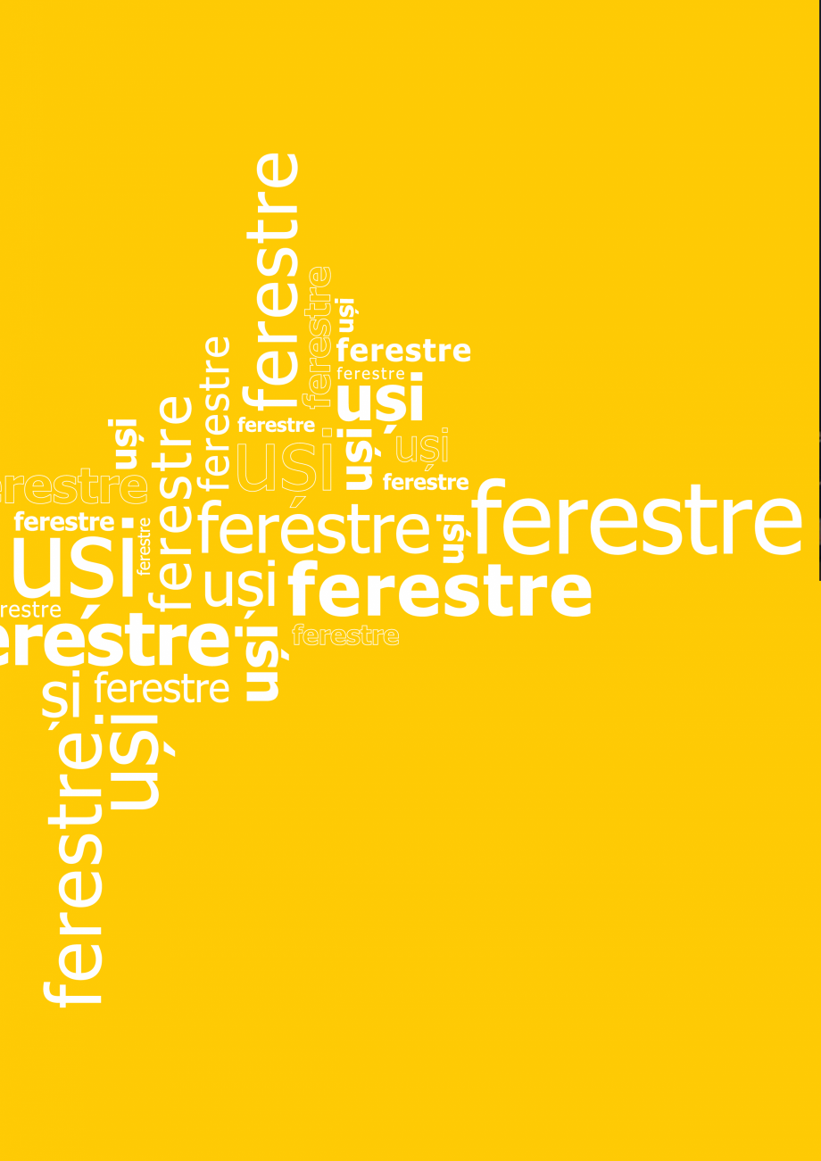 Pagina 2-Catalog de produse TeraGlass 2020  Catalog, brosura Romana ne soluții în materie
de tâmplărie...