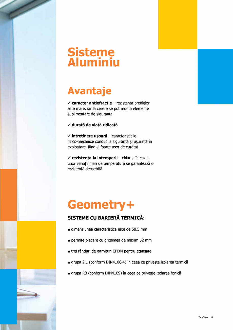 Pagina 17-Catalog de produse TeraGlass 2020  Catalog, brosura Romana ru
aplicațiile de dimensiuni medii și...