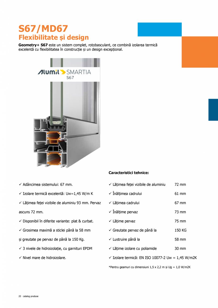 Pagina 20-Catalog de produse TeraGlass 2020  Catalog, brosura Romana d în același timp aspectul
verzui al...