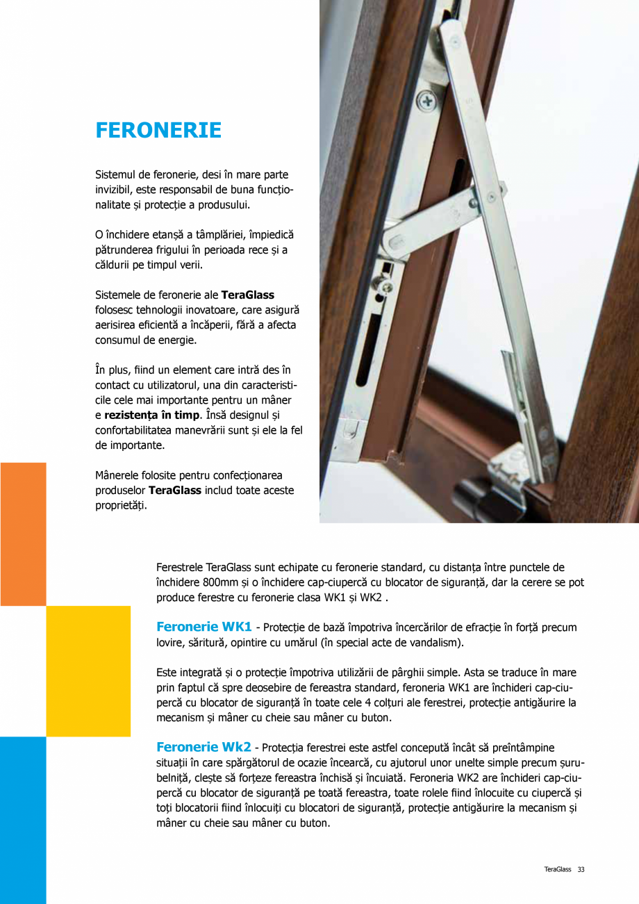 Pagina 33-Catalog de produse TeraGlass 2020  Catalog, brosura Romana lor mai
avansate sisteme de profile PVC...