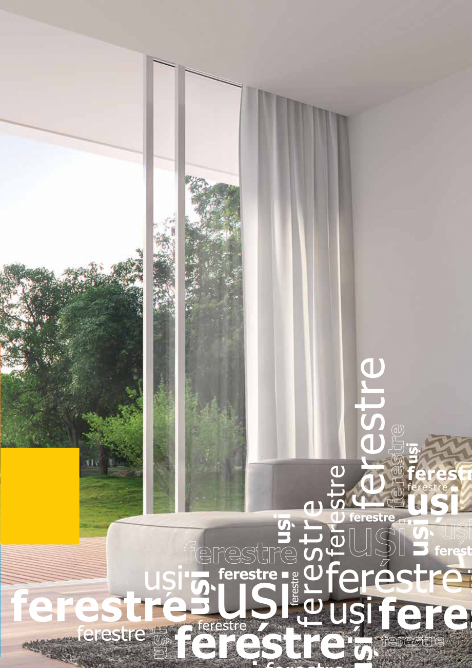 Pagina 45-Catalog de produse TeraGlass 2020  Catalog, brosura Romana erformant tip de
montaj, îmbinând toate...